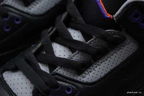 Black 3 Court Air Jordan Purple CT8532-050 CT8532-050 Retro 1103